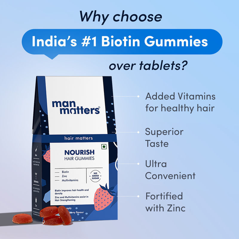 Buy Biotin Hair Gummies + Water Softener Man Matters